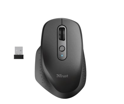 Myszka bezprzewodowa Trust Ozaa Rechargeable Wireless (czarny)